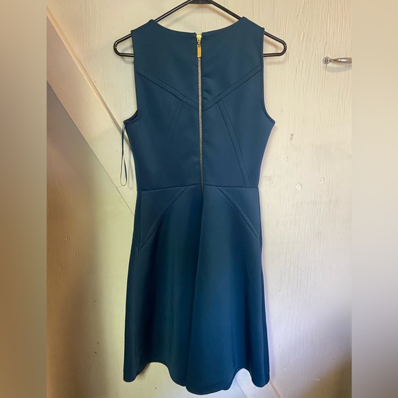 Jennifer Lopez sleeveless blue bodycon dress ladies 4 - Picture 2 of 6
